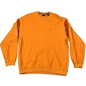 Izod Orange Sweatshirt Men’s Size XL Golfing Winter Outdoor
